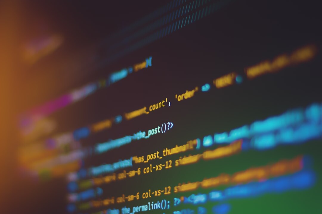 Coding education with programming on screen